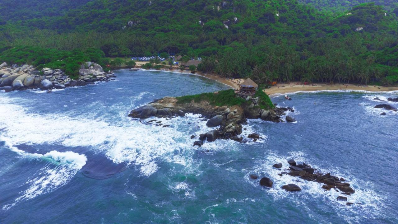 Camping Tequendama - Parque Tayrona Эль-Саино Экстерьер фото