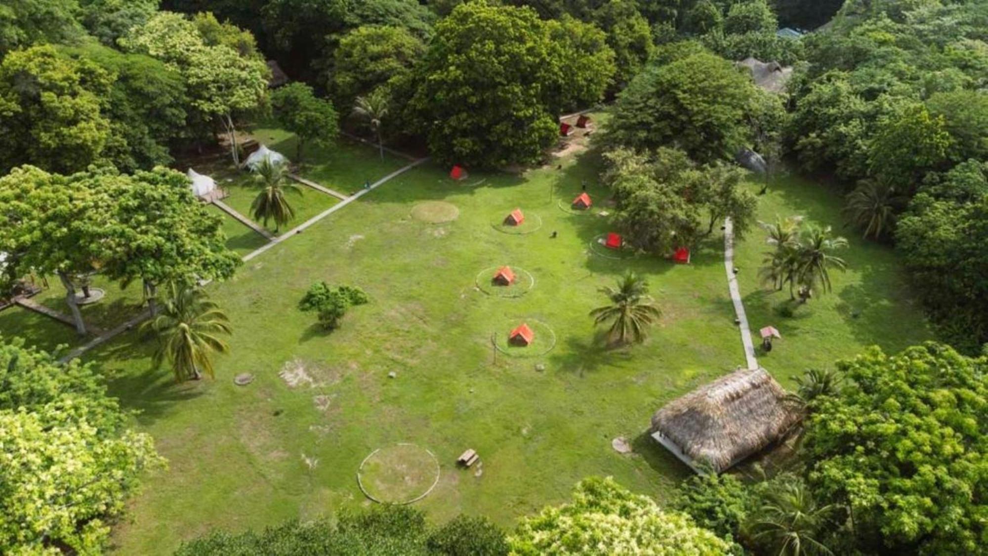 Camping Tequendama - Parque Tayrona Эль-Саино Экстерьер фото